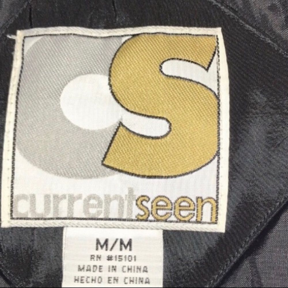 CS Black Winter Coat MEDIUM - Picture 5 of 6